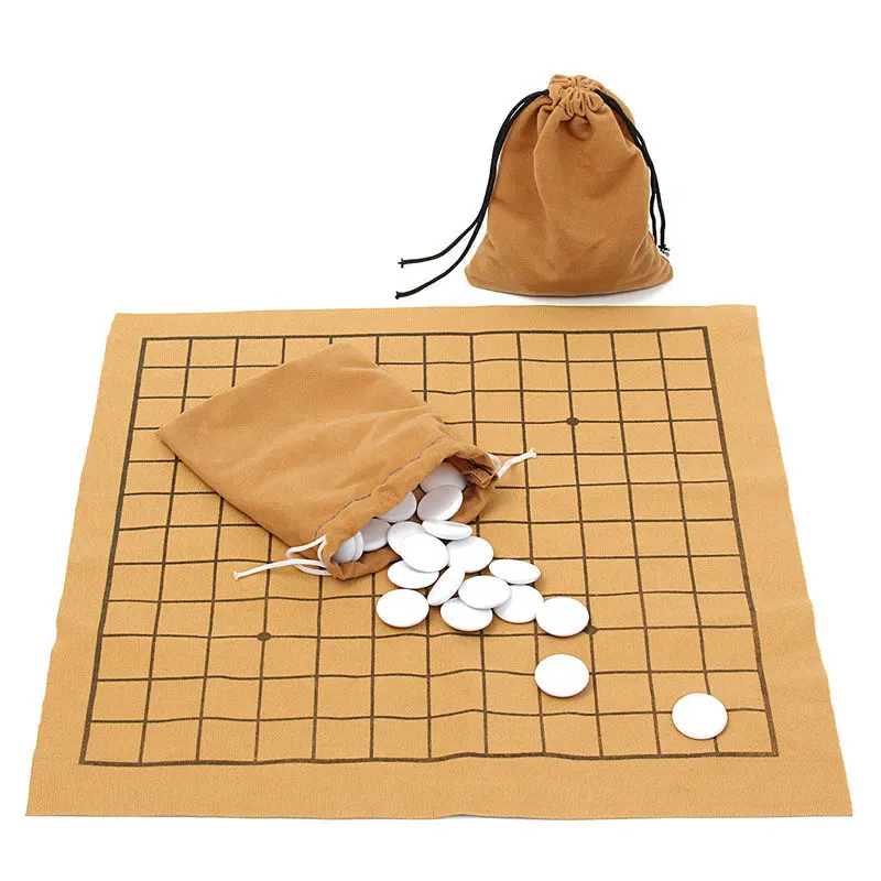 NEW Fun Family Games 90PCS Go Bang Chess Game Set Suede Leather Sheet Board Children Educational Entertainment Board Game NEW Fun Family Games 90PCS Go Bang Chess Game Set Suede Leather Sheet Board Children Educational Entertainment Board Game