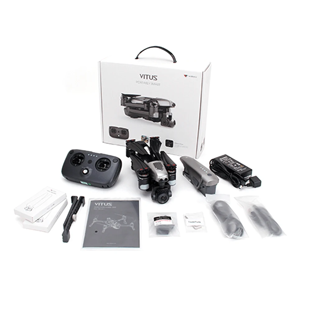  Walkera Vitus 320 5.8G FPV 12MP 3 Axis Gimbal 4K HD Camera Brushless Foldable Drone With Obstacle A