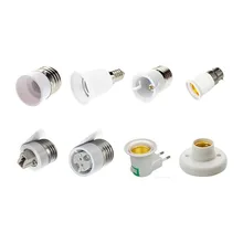 Патрон лампы конвертер E27 E14 G9 G4 B22 MR16 база взаимное преобразование огнеупорный адаптер для лампы Blub