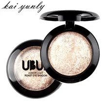 1 шт. одноцветные запеченые мерцающие тени для век Палитра теней для век набор косметика, макияж инструменты Sep 29