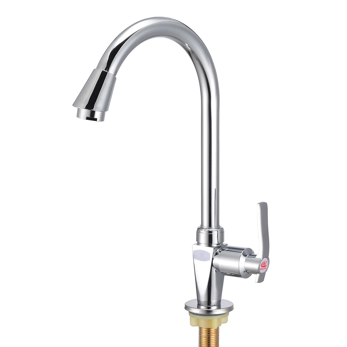 Single Lever 360 Degree Rotatable Water Faucet Stainless Steel Kitchen Mixer Tap Kitchen Tap for Home Bathroom Tools