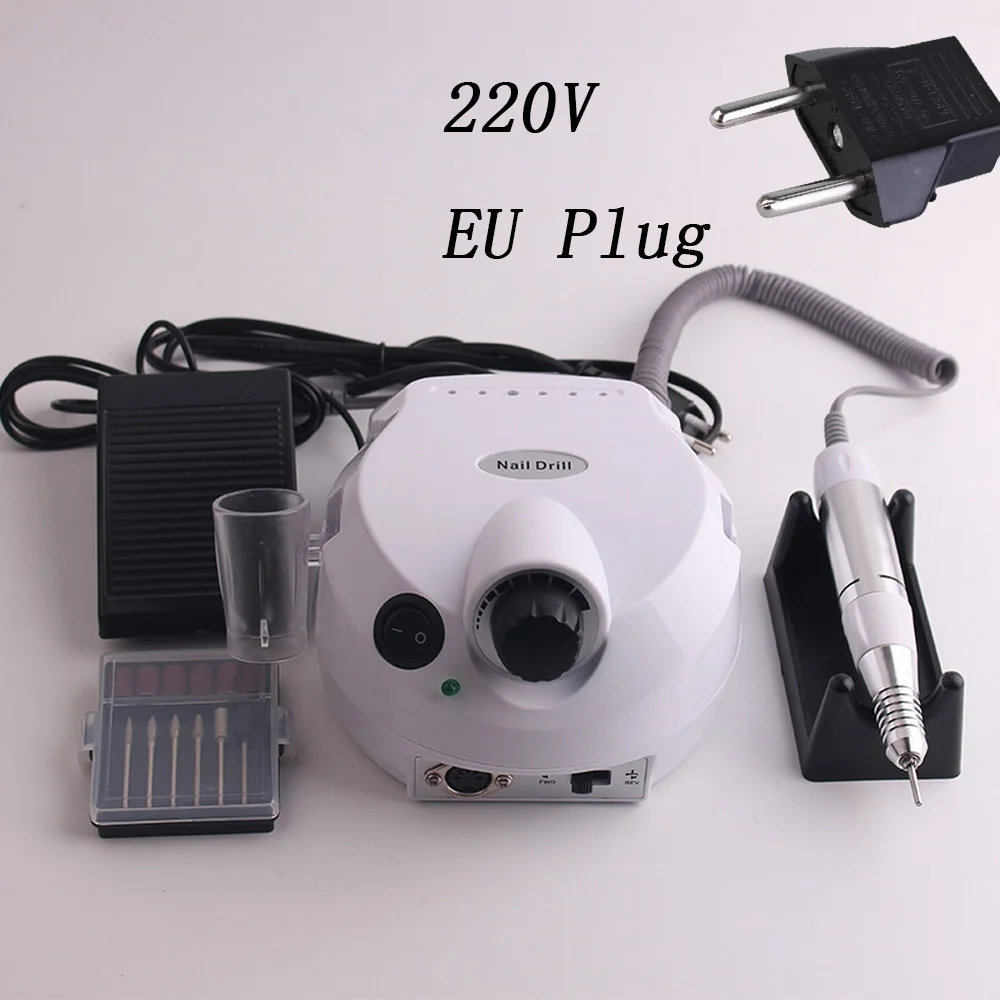 

25000RPM Drill Nail Apparatus for manicure Nail Drill Machine Polishing for nails Pedicure Nail Art Tool with Milling Cutter