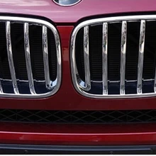 Стайлинга автомобилей Интимные аксессуары снаружи комплект 2 шт. ABS Chrome решетка решетки Рамки Обложка для BMW X3 F25 2011