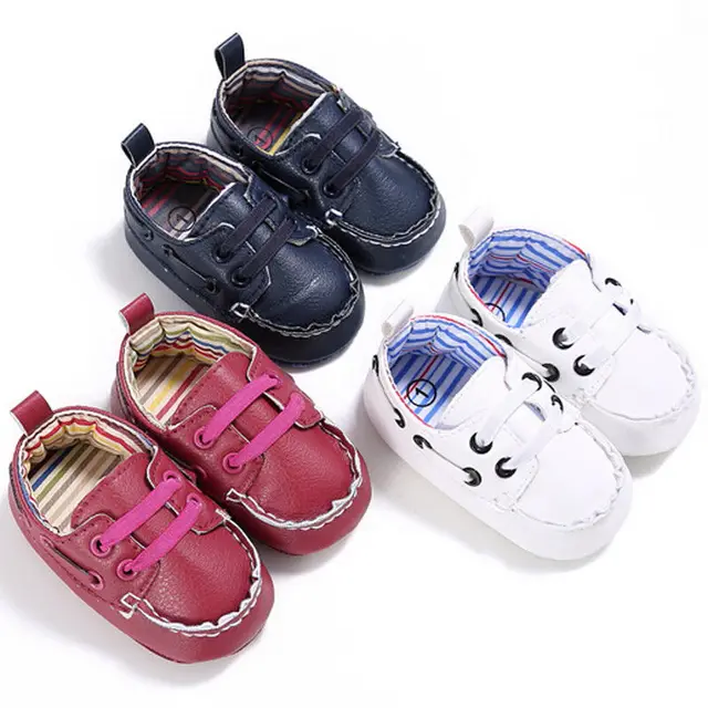 Buy New Fashion Baby Newborn Toddler Infant leather