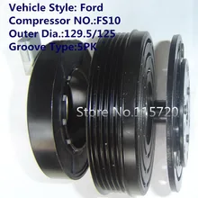 Кондиционер FS10 муфта компрессора для FFord A/C магнитной муфты компрессора 12V 5PK