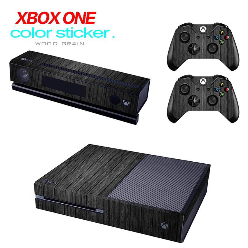Game accessories Skin Sticker Protector for Microsoft Xbox One Console and 2 Controllers