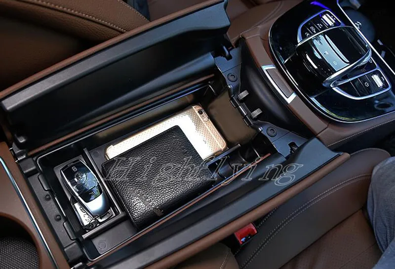 2009- для Mercedes-Benz E-Class W212 E-Class 2dr Coupe подлокотник консоль центр коробка для хранения контейнер 1 штука