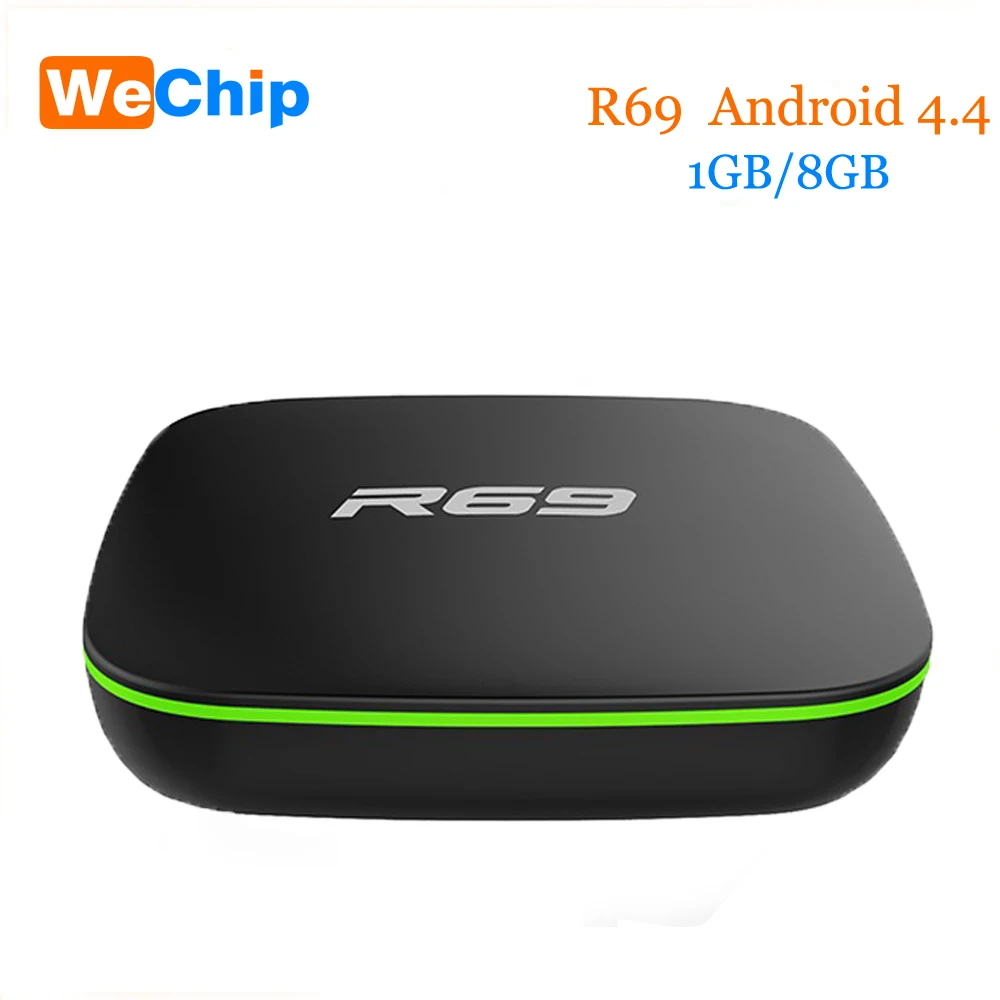 

Newest R69 Android 6.0 Tv Box 1G/8G Cheaper Than X96 X92 Mi Box 3 Set top Box allwinner H2 Quad-Core(1.5GHZ) 4K 1080P OTT Tv box