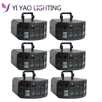 

4PCS/LOT Infinite Rotation Effect 30W RGBW 4In1 LED Double Layer Light
