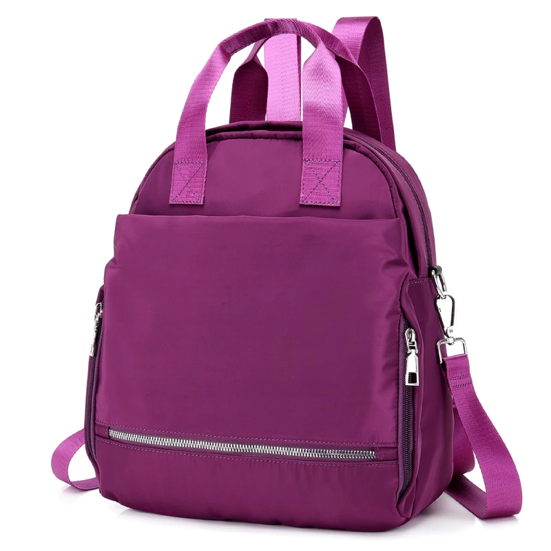 

2019 Fashion Women Backpack All-purpose Hand Bag Portable Shopping Bag Shoulder Bag Waterproof Bag Female Season Choice