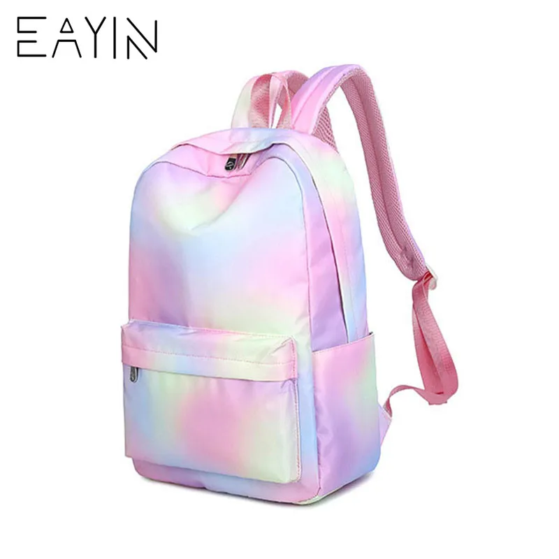 Mochila de estilo coreano EAYIN para mujer, Túnica de moda, mochilas de lona a la moda, mochila impermeable para niñas, mochilas femeninas