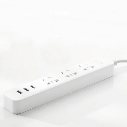 Оригинальный электронный удлинитель питания Xiaomi быстрая зарядка 3 USB + розетки