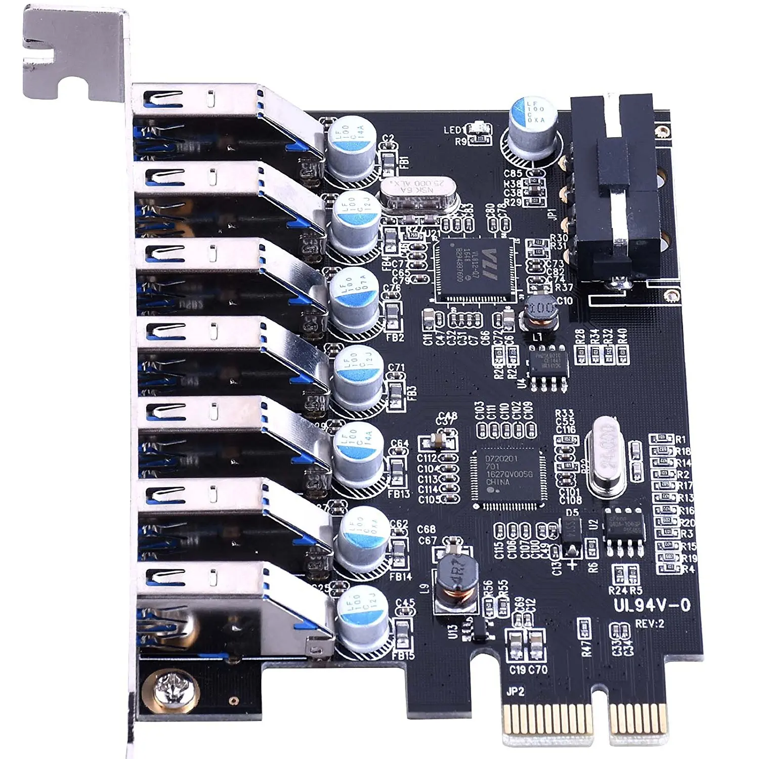 7-Порты и разъёмы для суперскоростного 3 0 PCI-E PCI Express карты расширения с выходом 5V