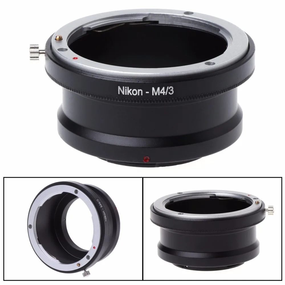 Ootdty Camera Lens Adapter Aim4/3 Mount Adapter Ring For Nikon F Ai Af