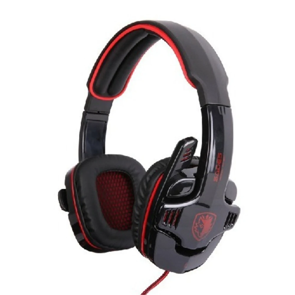 Sades SA 901 профессиональные игровые наушники 7 1 USB HD PRO гарнитура с дистанционным