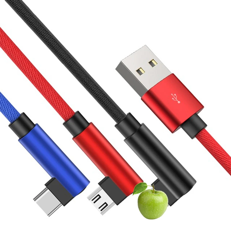 Micro USB кабель мобильного телефона универсальный 2.0A Быстрая зарядка мобильного телефона линии локтя дизайн мобильного телефона Дата-кабель для зарядки передачи