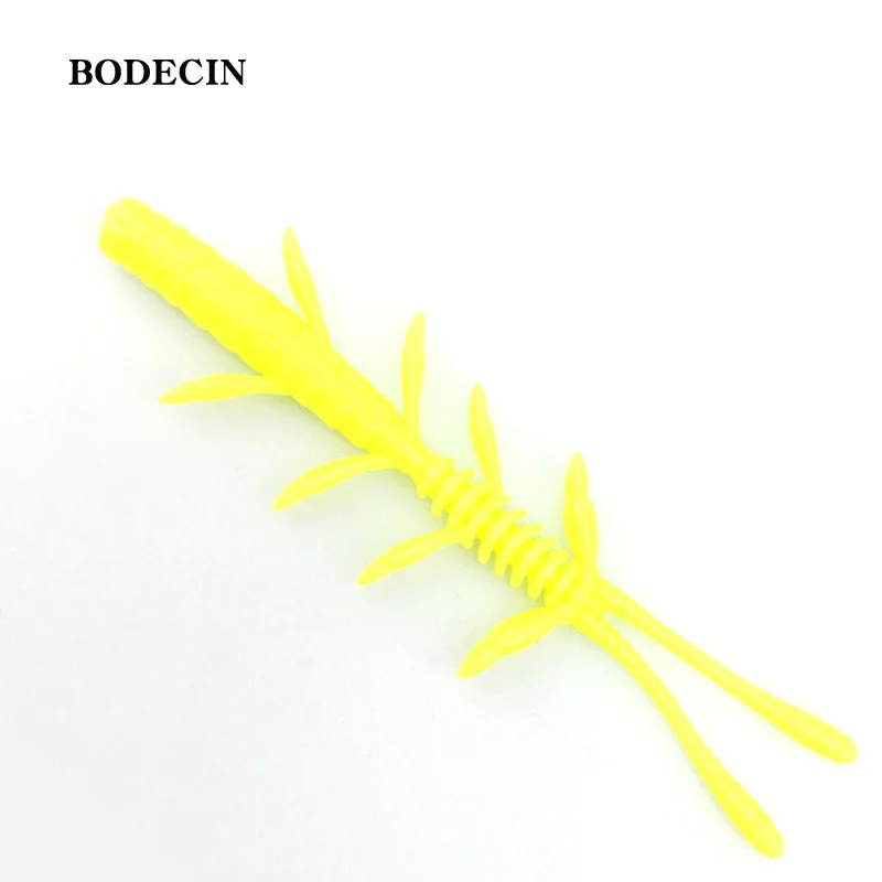 8pcs Fishing Lure Soft Silicone Worm Carp Artificial Baits 8.5cm 2g Black Fish Lures smell Simulation Sea Fake Swim Bait Bass (11)