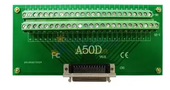 

Universal female terminal board breakout for all 50-pin SCSI or Mini SCSI interface acquisition card, include 50P cable