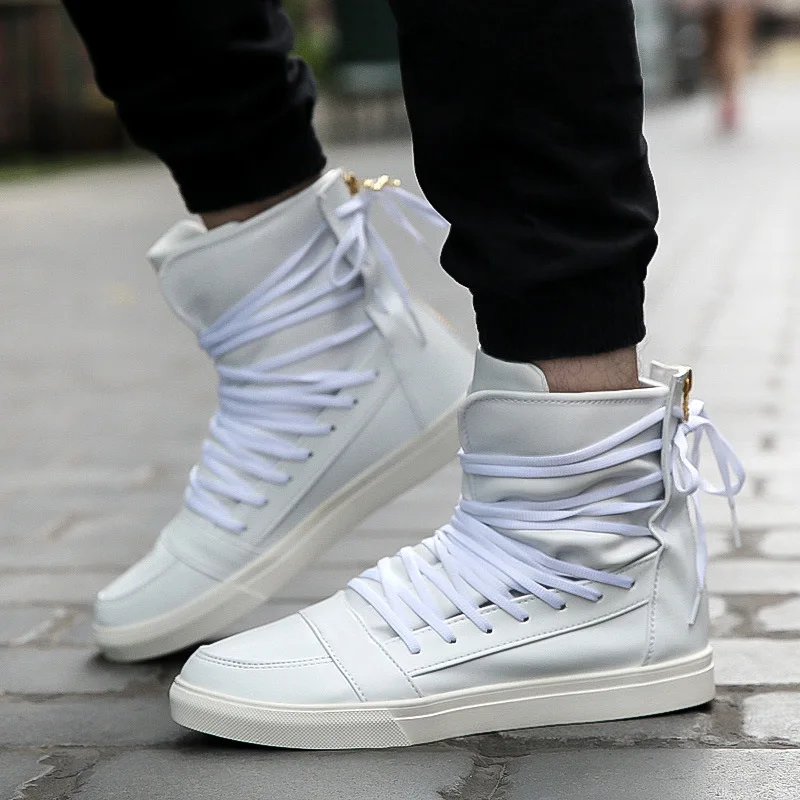 high top lace up shoes
