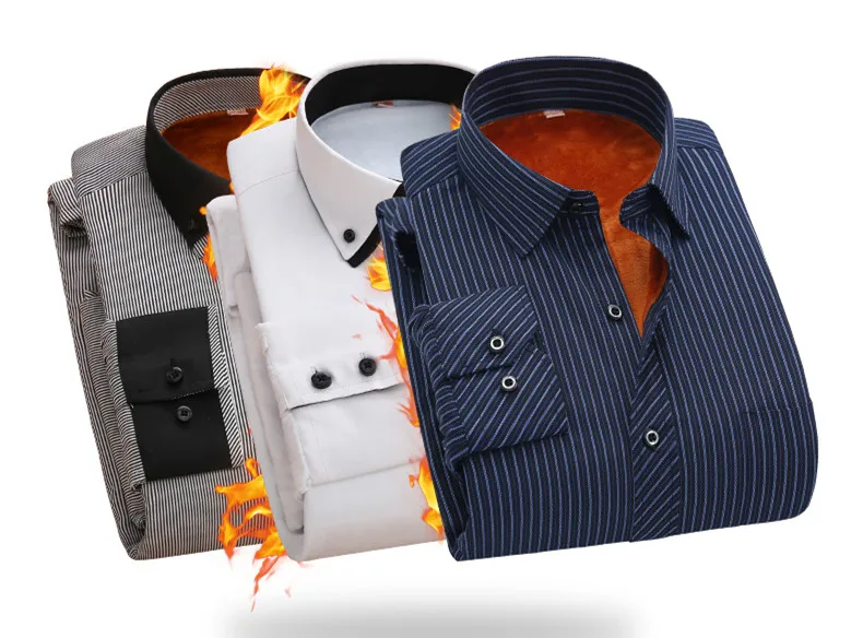 Дизайнерские стильные зимние фланелевые рубашки с двойным воротником FillenGudd, модные повседневные мужские рубашки с длинным рукавом, теплые рубашки