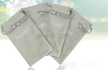 Venta por mayor barato bolso de lazo de tela de terciopelo bolsa de la joyería bolsa de terciopelo personalizado para cosmética anillo regalo de la joyería al por mayor reloj