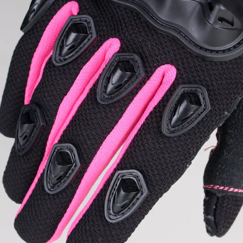 M SCOYCO Woman Motorcycle Gloves Armor Breathable Female Glove Anti-skid MBX//MTB//ATV Sport Pink Dirt Bike Gloves