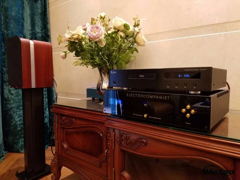 HIFI тюбик CD-плеер с 2 ПК GE5670 Высокое качество Движение 192 кГц/32 бит PCM1795 обновленная версия черный или Withe панель 220 В аудио