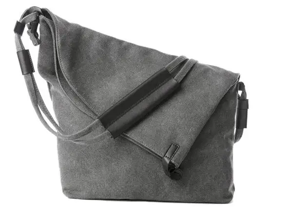 TTOU новые женские сумки-мессенджеры женские холщовые винтажные сумки через плечо женские сумки через плечо для маленьких сумок дизайнерские сумки - Цвет: Grey