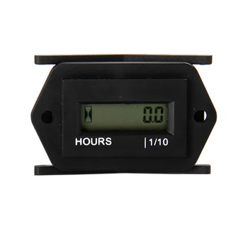 

Digital LCD Hour Meter DC 4.5-60V IP68 for generator,machine,car,vechicle,pump truck generators HM008A