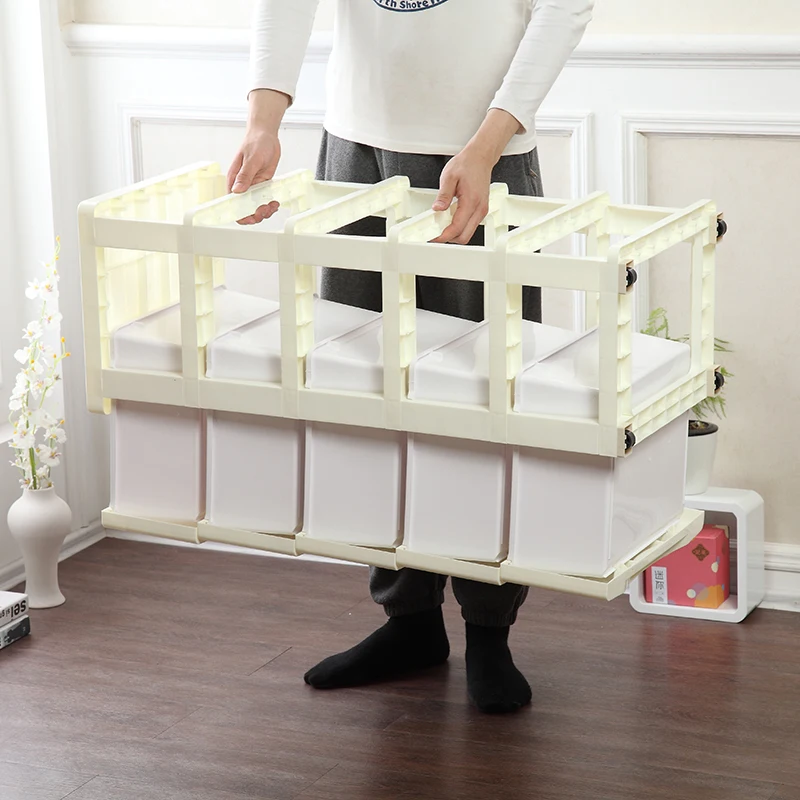 Простой стиль ящики шкафы для хранения DIY сборка шкаф коробка экономит