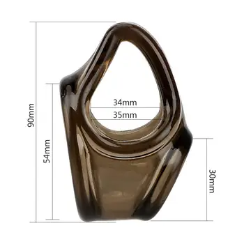 IKOKY Cock Rings Scrotal Binding Sex Toys For Men Penis Rings Delay Ejaculation Dildo Extender Male Masturbator Adult Products 3