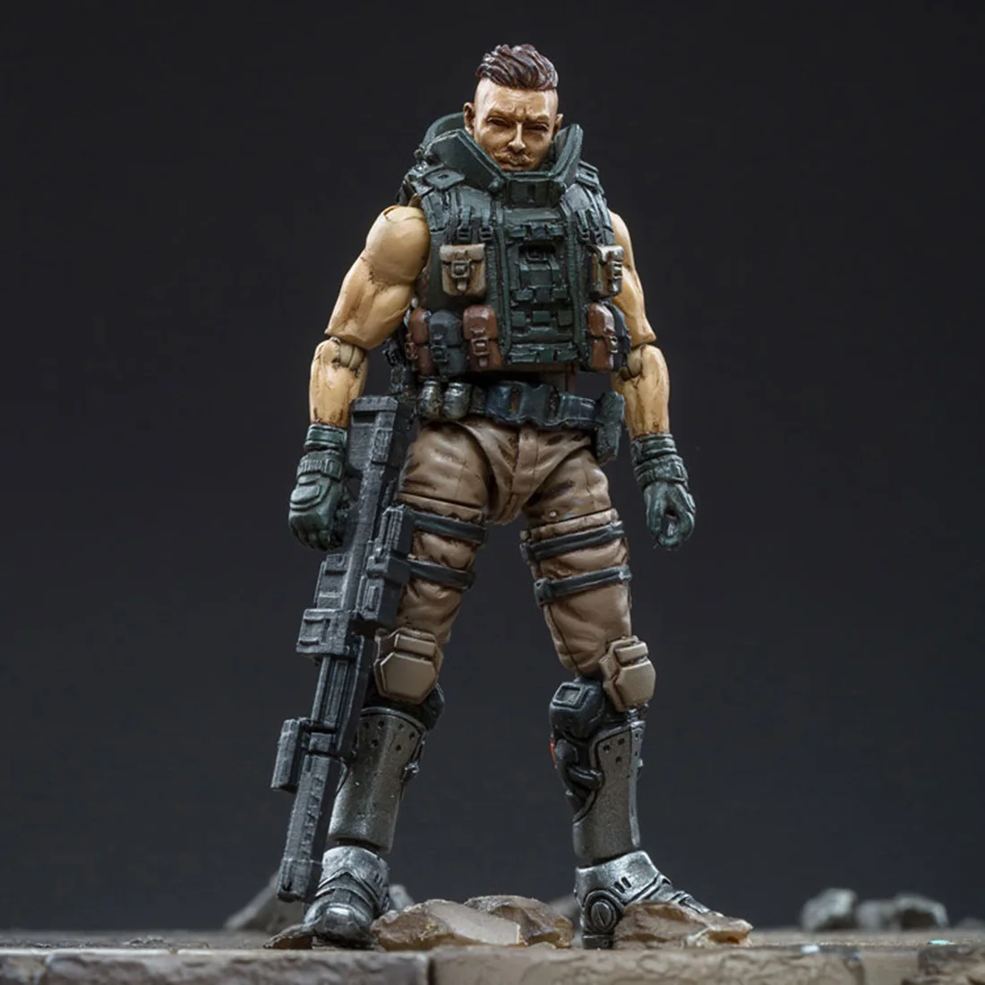 7,6 см 1/24 реалистичная модель солдата с оборудованием 3D Gen.5 мужские штурмовики DIY сборка тонкий Солдат модель креативная игрушка-защита