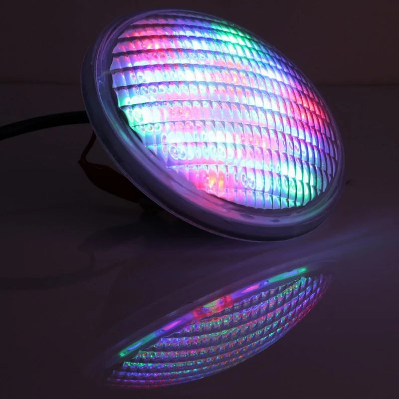 LED par56 piscina luz 54 W 12 V 24 V RGB IP68 18led Piscina luz Iluminación de exterior subacuática estanque Luz piscina CE RoHs