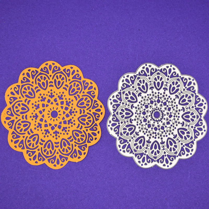 

Circle Metal Cutting Dies Flowers Metal Dies Cutting For Scrapbooking Decorative Embossing Folder Paper Cards Stencils DC-030