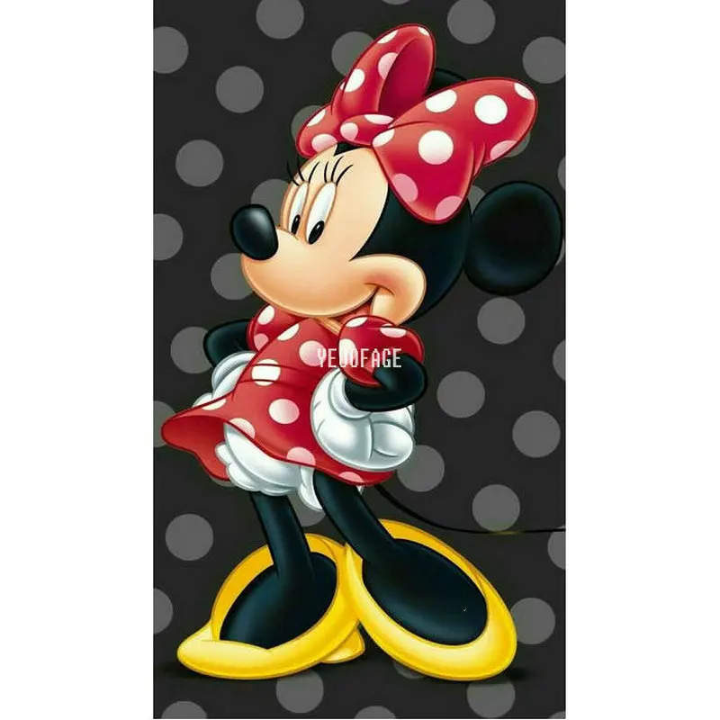 

Handicraft Needlework DIY 5d Diamond Painting Cross Stitch Minnie mouse full Diamond Embroidery Square Rhinestone Mosaic