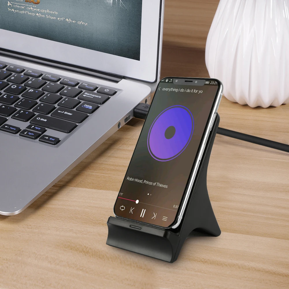 

10W QI Fast quick Qi Wireless Phone induction Charger Cell Charging Pad station Mat Dock Holder for iPhone XR XS Max Samsung