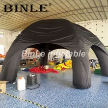 Горячая черный надувной Тент со съемной крышкой Паук Стиль автомобиль игрушечный гараж палатка надувная кемпинговая палатка для продажи