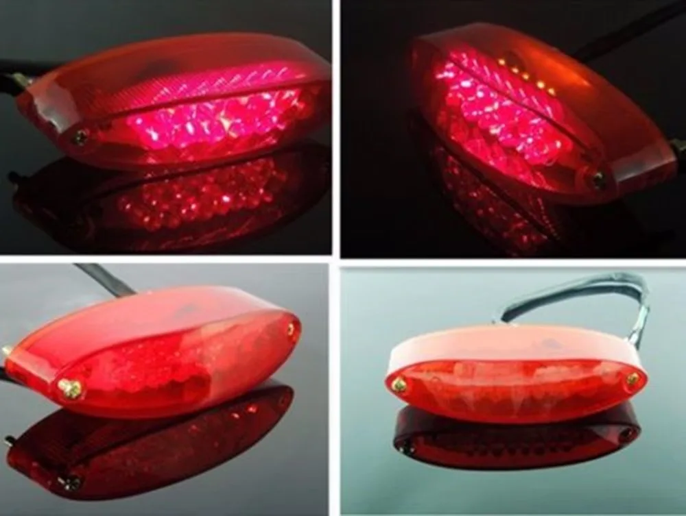 

Universal 28 LED Motorcycle Brake Stop Running Tail Light Atv Scoote Dirt Bike Dual Sport Bike Cruiser Bobber Chopper Atv