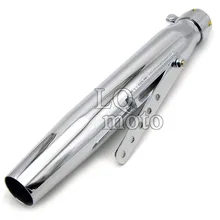 free shipping Antique vintage motorcycle exhaust pipe for Harley-Davidson retro Prince Inline back pressure dirt bike parts