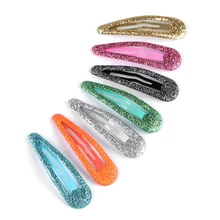 20 шт блеск заколки оснастки зажим для волос для детей детский зажим для волос, для маленькой девочки аксессуары металлические заколки Головные уборы