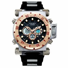 Fashion Amuda Men Quartz Wristwatches Sport Watch Auto Date 30M Waterproof Clocks Relogio Masculino Male Military Watches