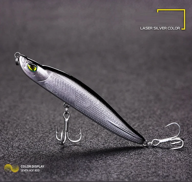 8.5cm 11g Jerkbait Electric Vibration Fishing Lure Twitching Bait Rechargeable Lures Wobblers Sinking Minnow Hard Baits Lurre