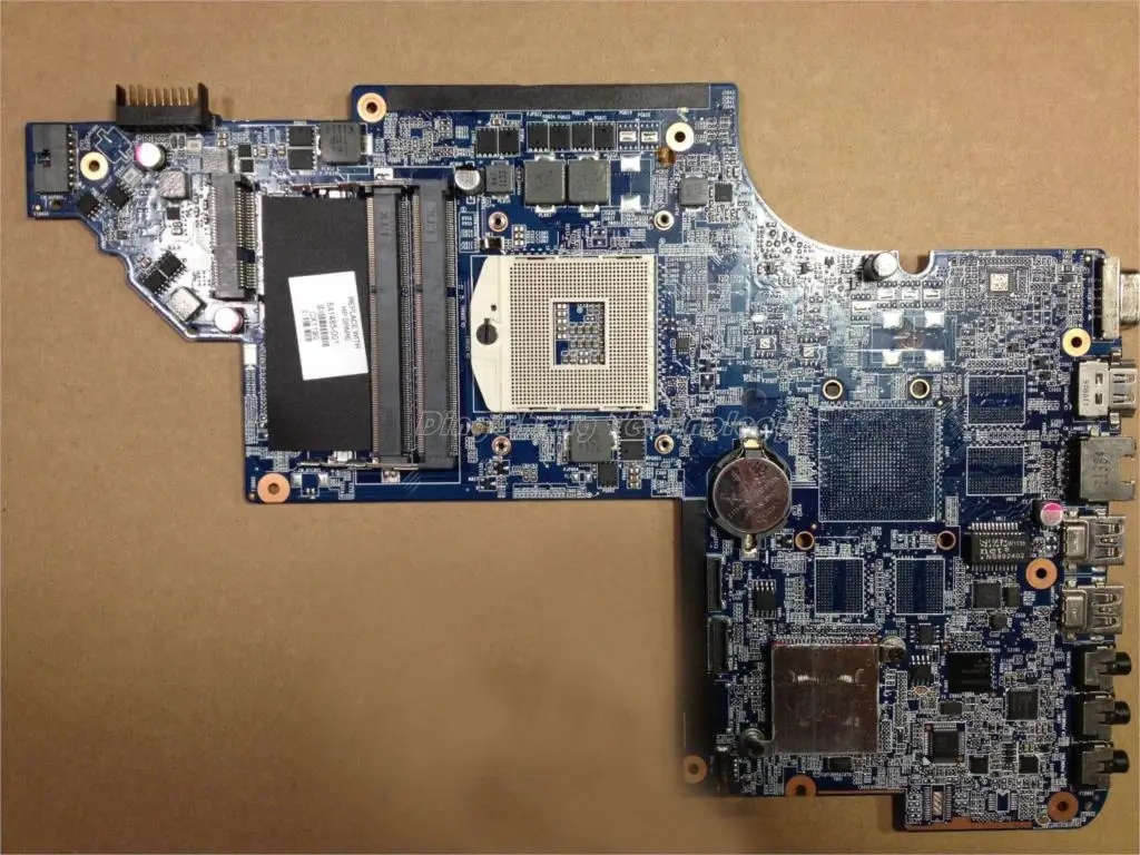 

SHELI laptop Motherboard For hp Pavilion DV6-6000 641485-001 HM65 DDR3 Socket PGA989 integrated graphics card