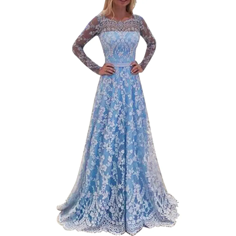 

The gorgeous maxi dress is a must-have for all of your favorite autumn and summer dress super quality robe ete femme