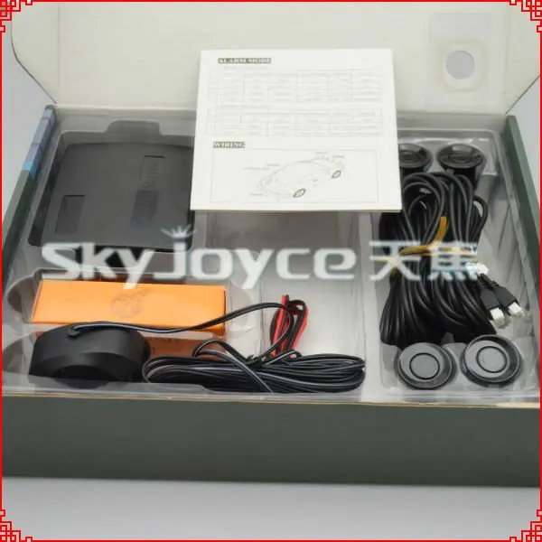 

Car Parking sensor Parking Reverse Back up System Radar 4 Sensors/Heads Kit, free shipping by Hongkong post