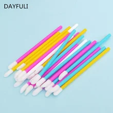 HHOT 20 шт ватный тампон одноразовый аппликатор тампон для наращивания ресниц тушь для ресниц щетка для удаления клея Инструмент Микро щетки