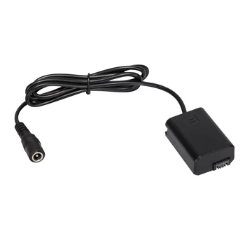 

AC-PW20 Dummy Battery NP-FW50 Replacement DC Coupler External Power Supply Adapter for Sony A7 A7R A7000 NEX5 SLT Cameras