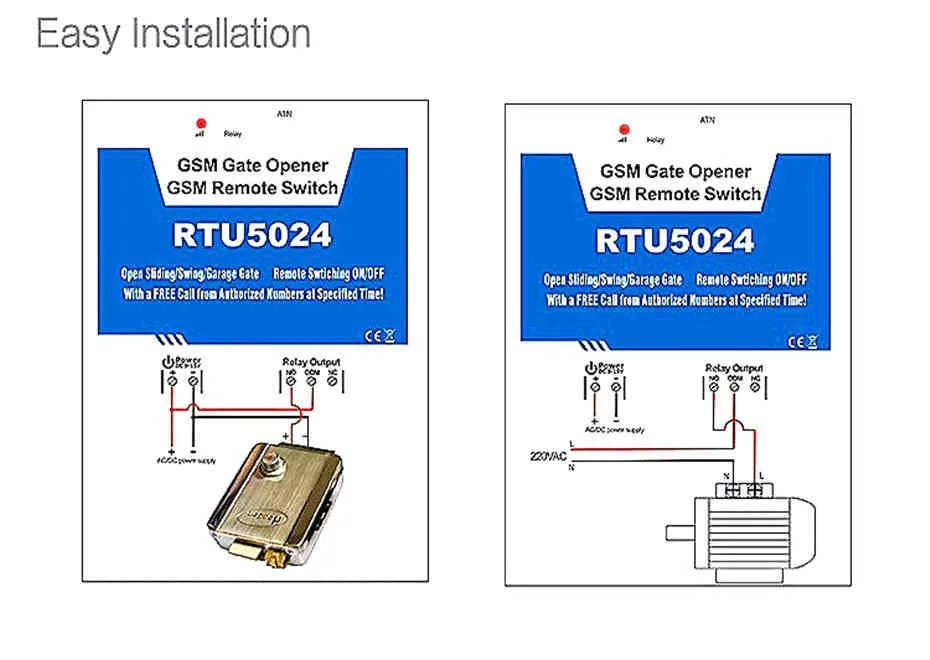 GSM 2G 3g Открыватель ворот реле дистанционного управления доступом RTU5024 для раздвижных распашных ворот открывалка двери гаража Открывалка ворот