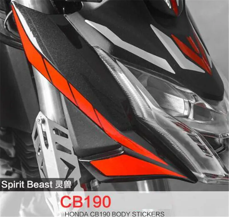 

SPIRIT BEAST Motorcycle Accessories Waterproof Stickers Body Shell Decoration Stickers Car-Styling Bike Modified