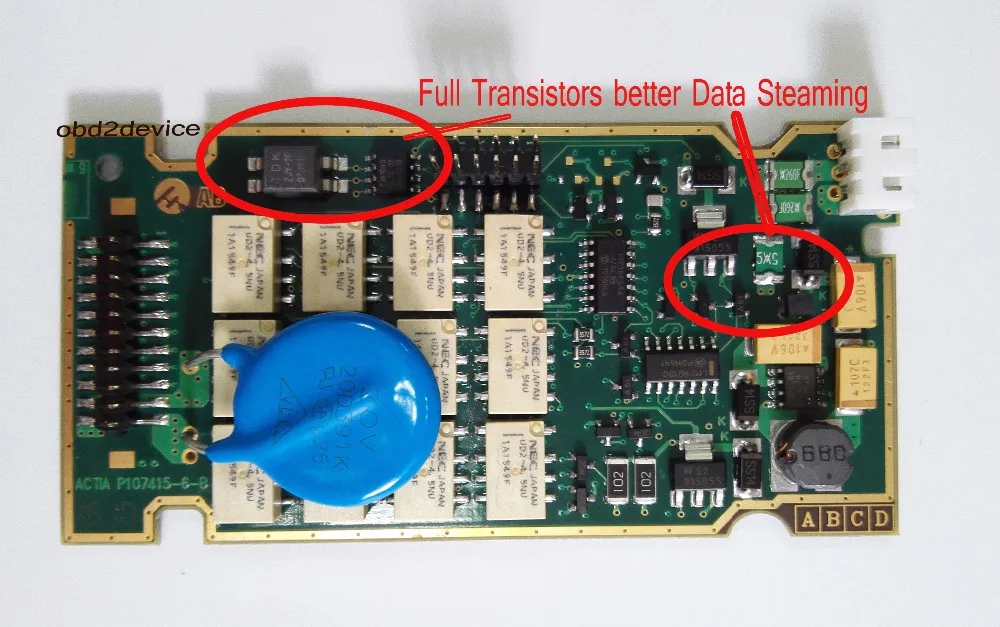 full chip pcb for lexia 3